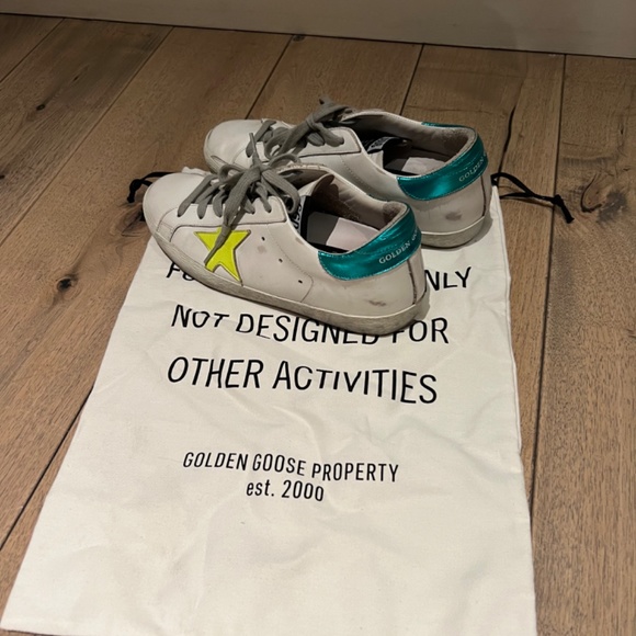 Golden Goose Superstar Leather Sneaker Size 37 - Picture 6 of 9